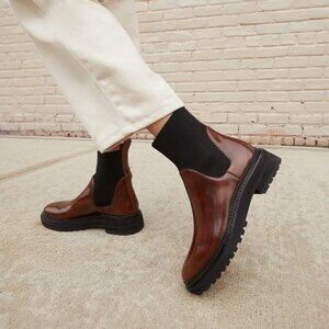 Anthropologie x Loeffler Randall Bridget Lug Boots